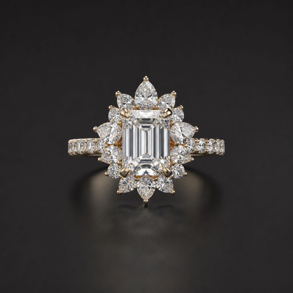 . Refinement: plus raffinés et luxueux
photorealistic jewelry design, . Refinement: plus raffinés et luxueux, just the design no text