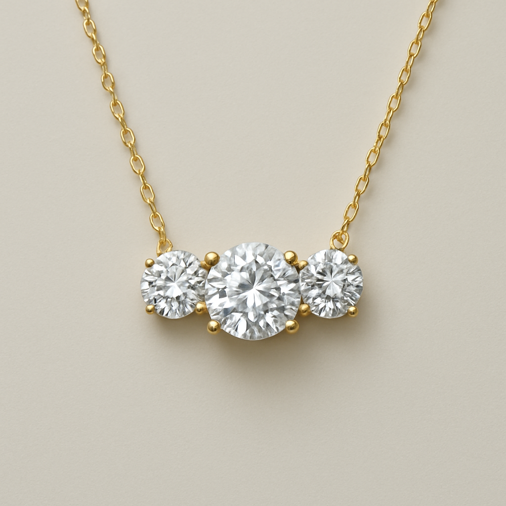 ביקשתי רק 7 קראט באמצע ובשני הצדדים למעלה יותר 2 קראט בכל צד שוכב לצד יהלומי טיפה בשרשרת מולחמים יותר למעלה  בלי באזל ושהיהלומיפ בצדדים שוכבים לצד מצוין יותר למעלה בשרשרת  וברוז יהלומי טיפה בידיוק ככה רק שהיהלומים יבינו יותר גבוהים בשרשרת מולחמים בין לבין השרשרת       