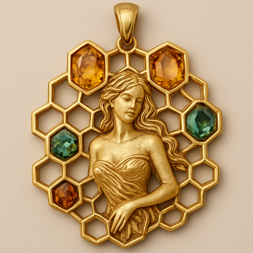 Honeycomb rosmundo figurative  nature 