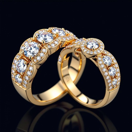 Modern DETAILS MAKE THE ICON. You think you've seen pavé? Think again. These rings in yellow and rose gold rewrite the rules of diamond setting. Every curve, every micro-pavé, every contrast is designed not just to sparkle - but to say something. Because real luxury isn't about shouting. It's about whispering elegance through design choices no one else dared to make.