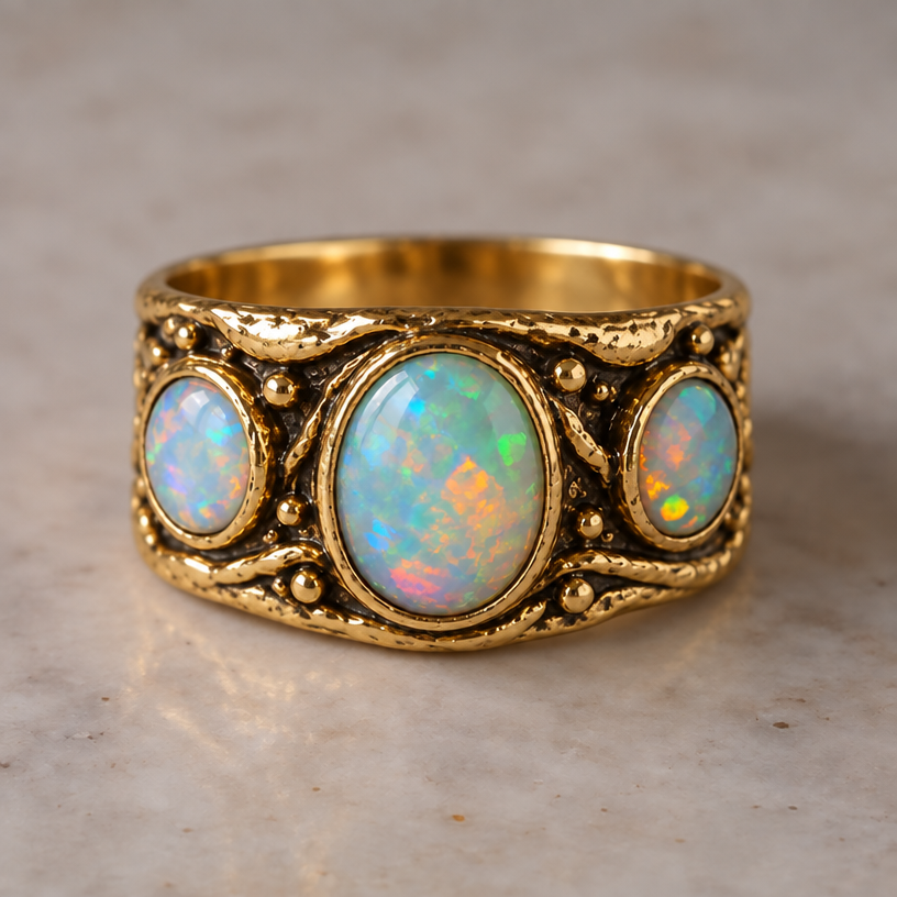 Restyled: make band same width all around
Restyle the jewelry piece in the image: make band same width all around. Keep the overall design and composition unless instructed otherwise. Photorealistic jewelry photograph, no text.