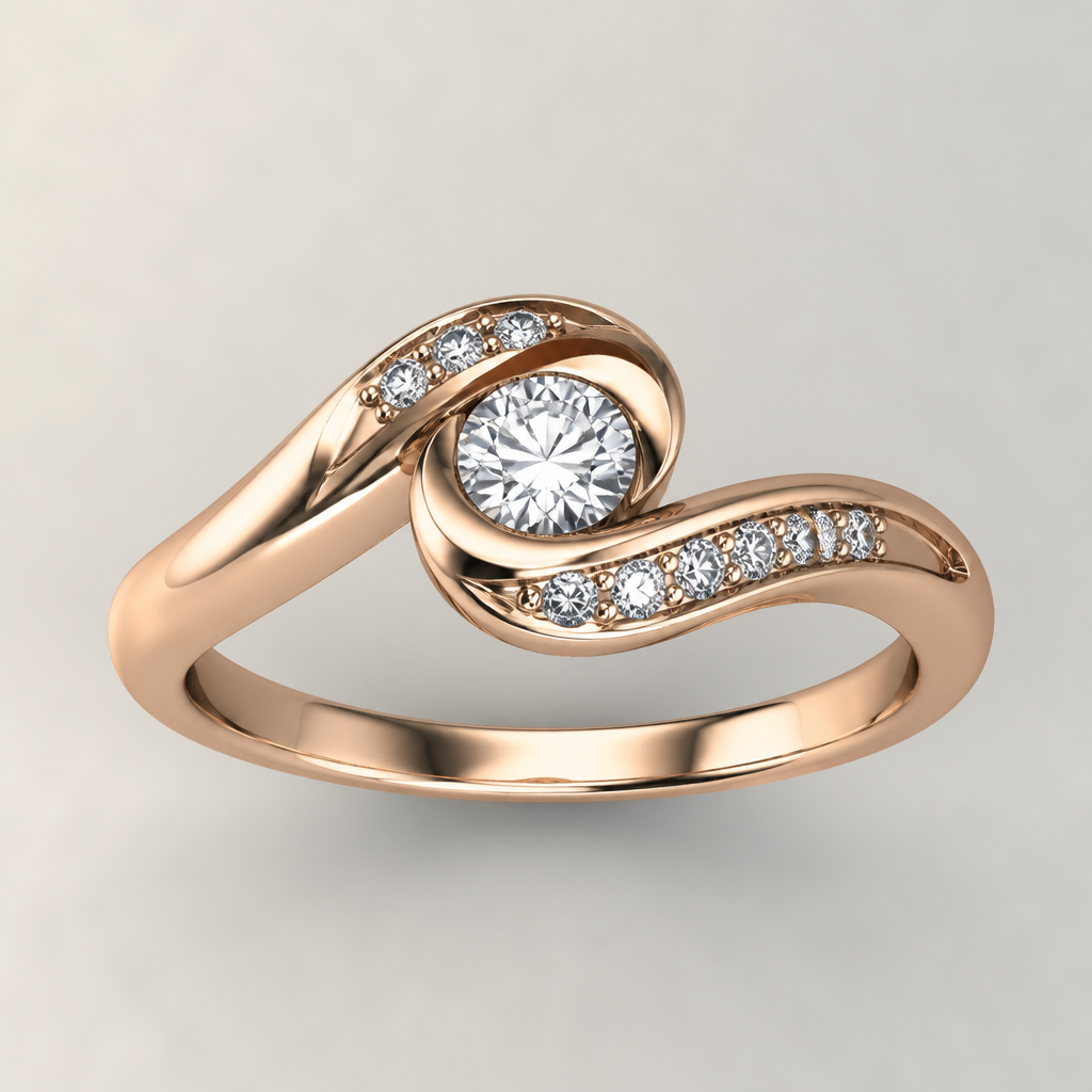 A modern women's ring
photorealistic jewelry design, A modern women's ring, modern style, just the design no text