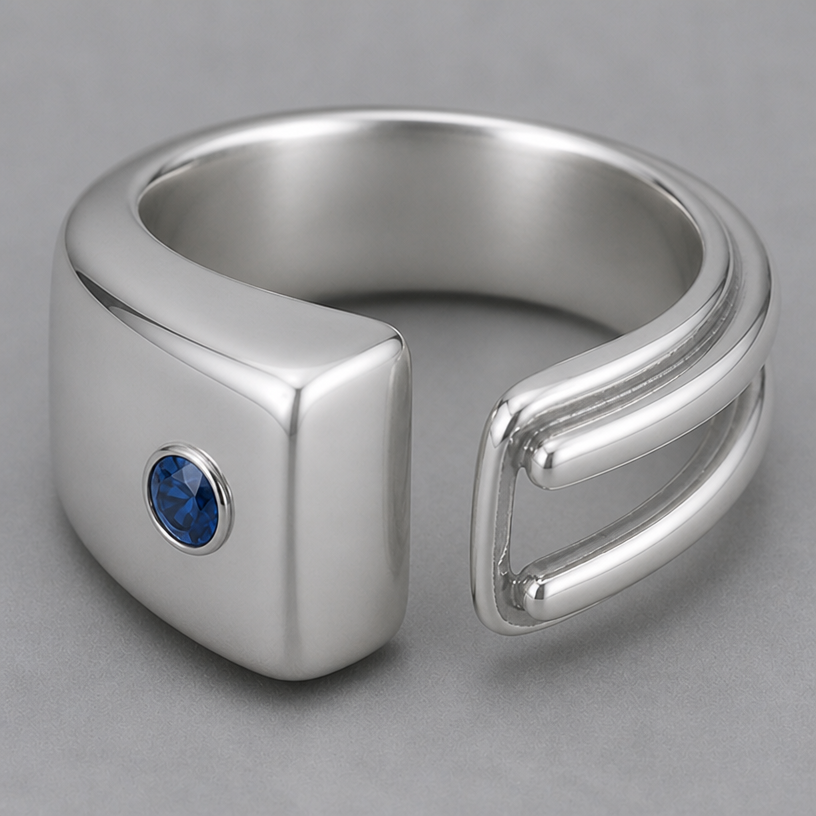 Maker it larger & o Al
edit the attached jewelry design with these instructions: Maker it larger & o Al. keep it photorealistic, just the design no text