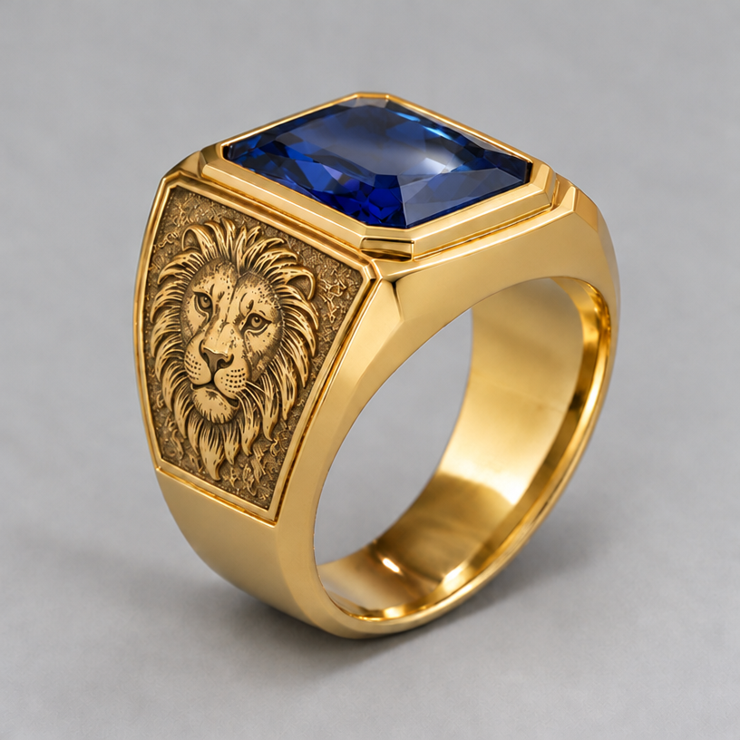 Make this blue rock a little convex
edit the attached jewelry design with these instructions: Make this blue rock a little convex. keep it photorealistic, just the design no text