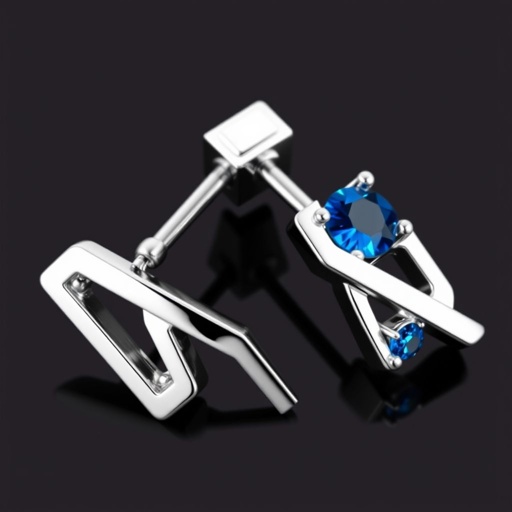 Zircon silver Studs 