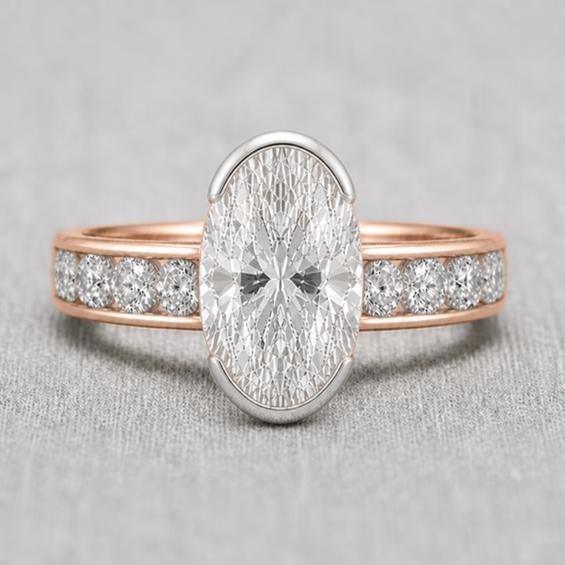 bigger main stone
edit the attached jewelry design with these instructions: bigger main stone. keep it photorealistic, just the design no text