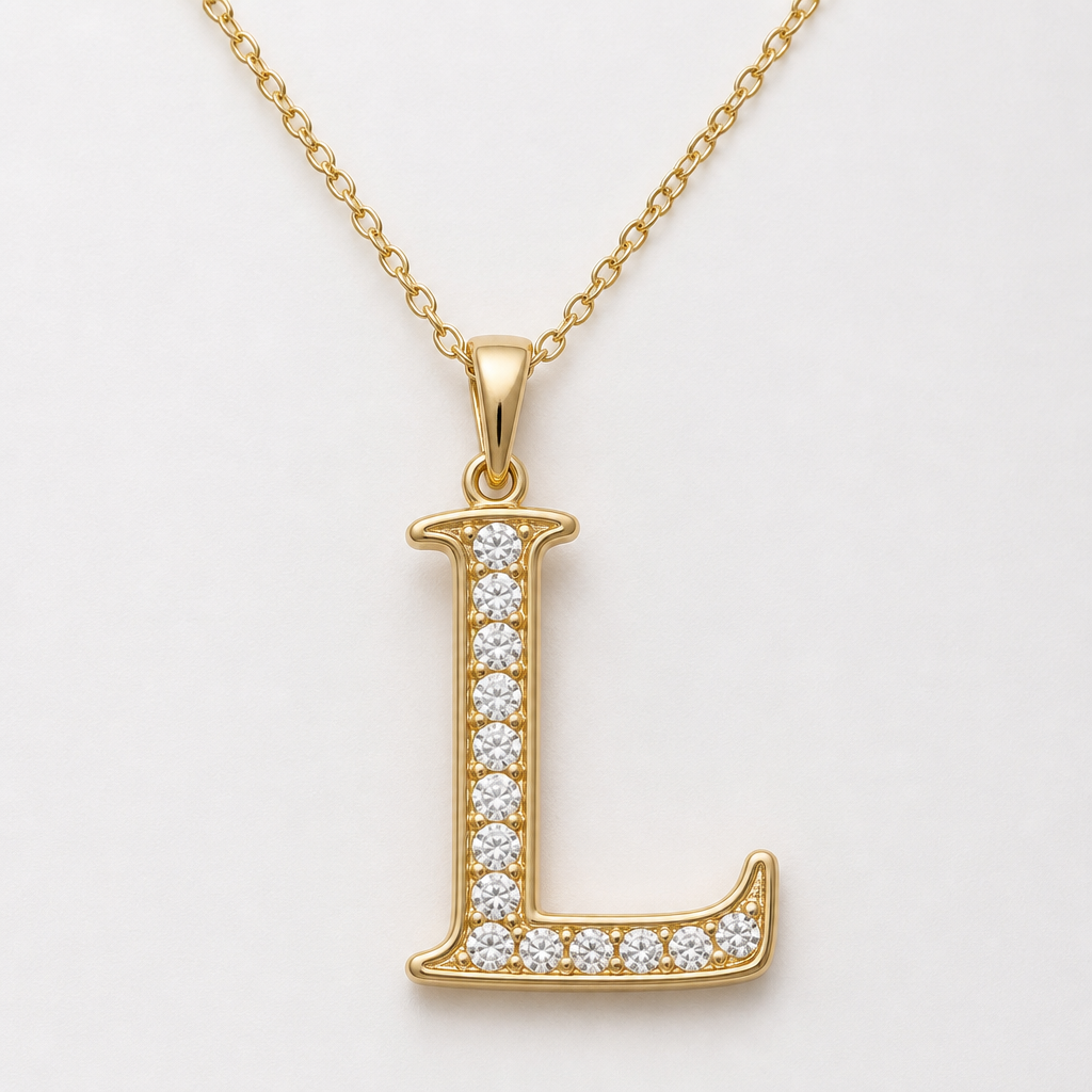 L
My
photorealistic jewelry design, L
My, classic style, just the design no text