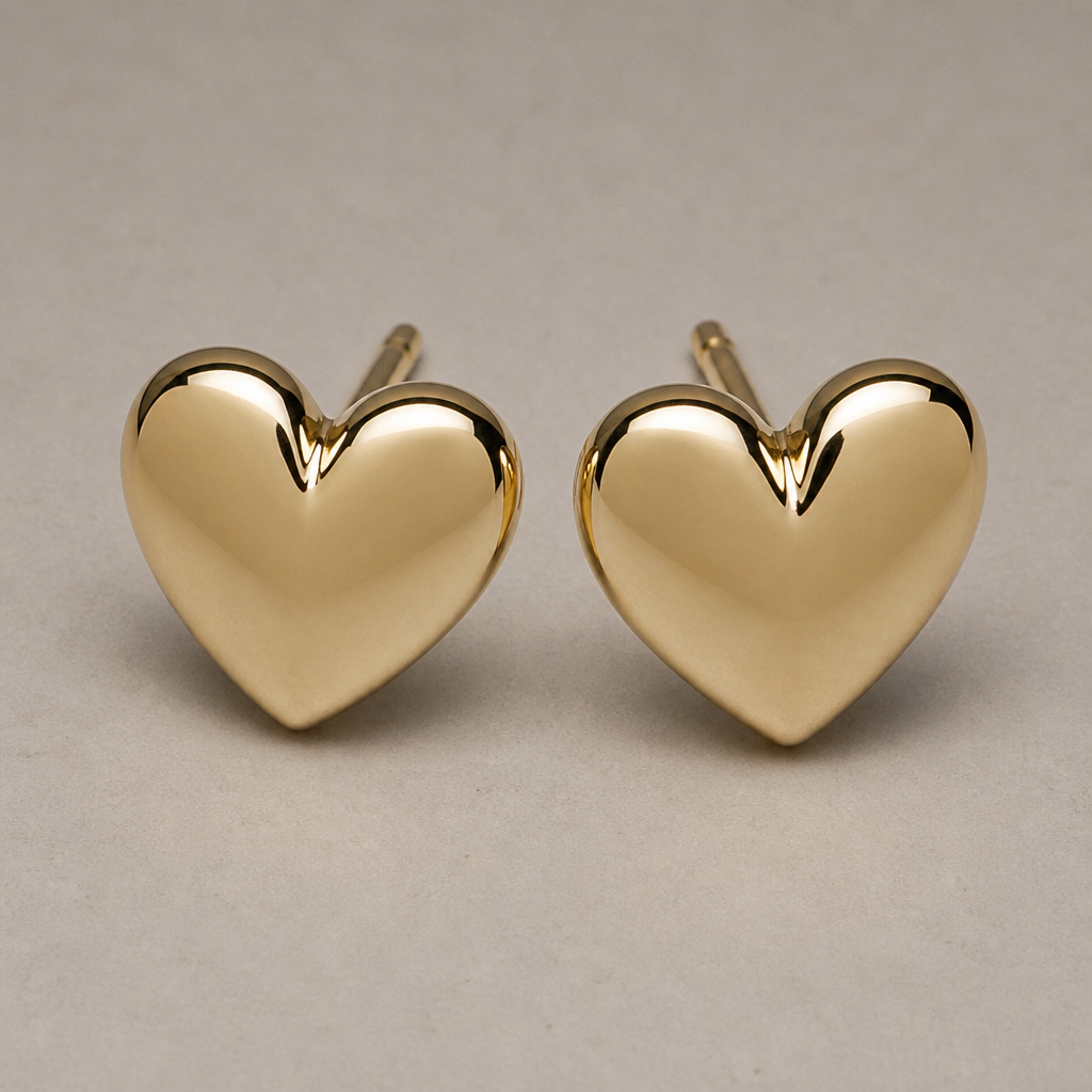 Heart Earrings
photorealistic jewelry design, Heart Earrings , classic style, just the design no text