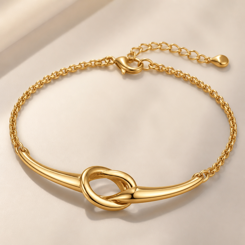 A modern women's bracelet made of gold
photorealistic jewelry design, A modern women's bracelet made of gold, modern style, just the design no text