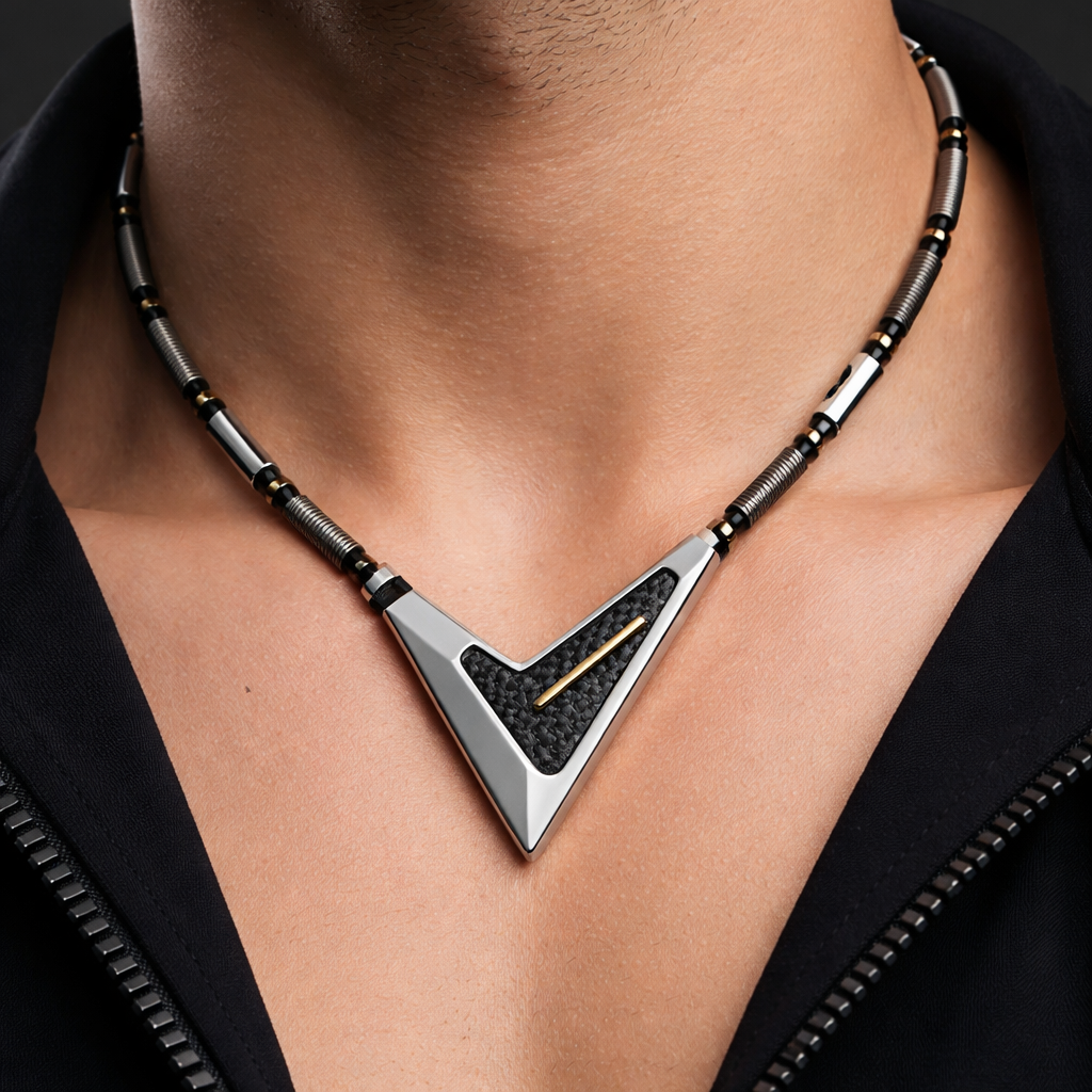 Men unique modern necklace
Men unique modern necklace , modern style