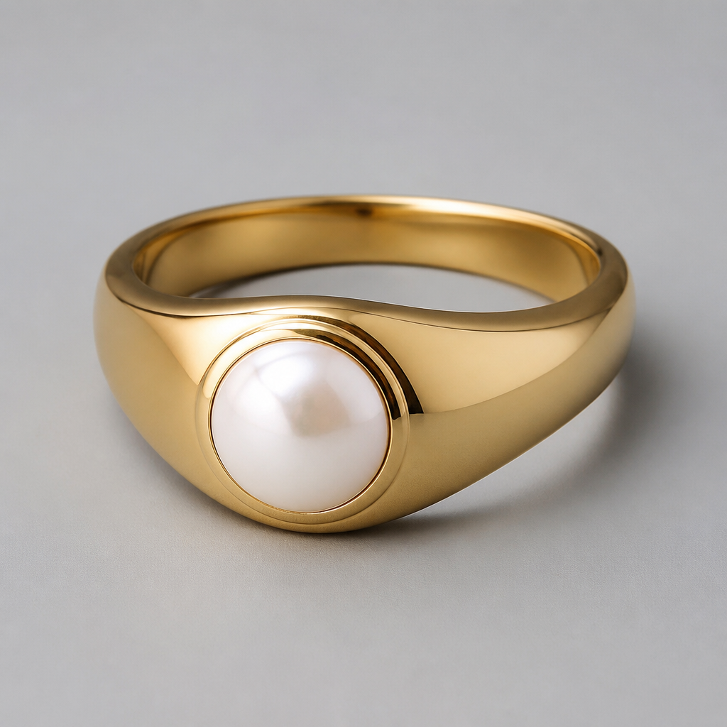 A minimalist men's ring made of gold with pearl stones suitable for gift. Un colgante de un puro
photorealistic jewelry design, A minimalist men's ring made of gold with pearl stones suitable for gift. Un colgante de un puro, minimalist style, just the design no text