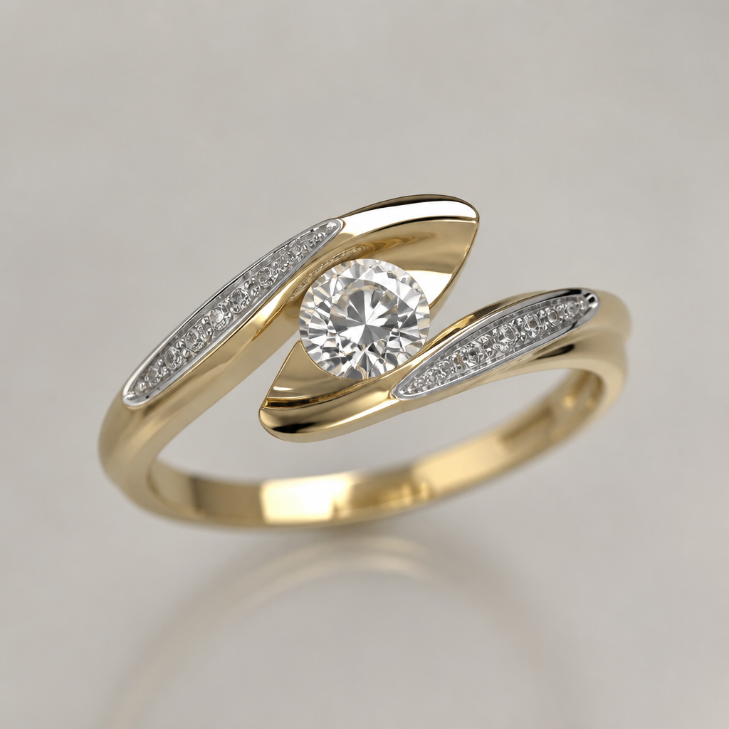 A women's ring
photorealistic jewelry design, A women's ring, modern style, just the design no text
