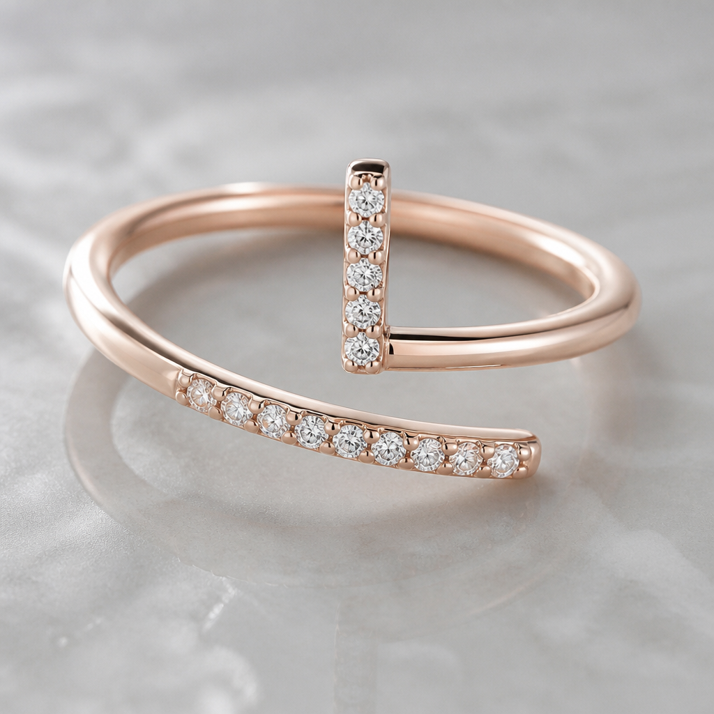 A women's ring
photorealistic jewelry design, A women's ring, modern style, just the design no text