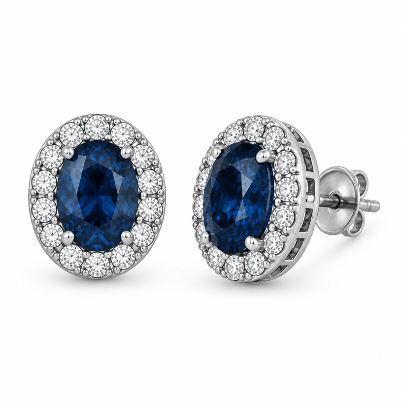 A women's earrings
using the attached image as a visual reference, create A women's earrings. photorealistic, just the design no text