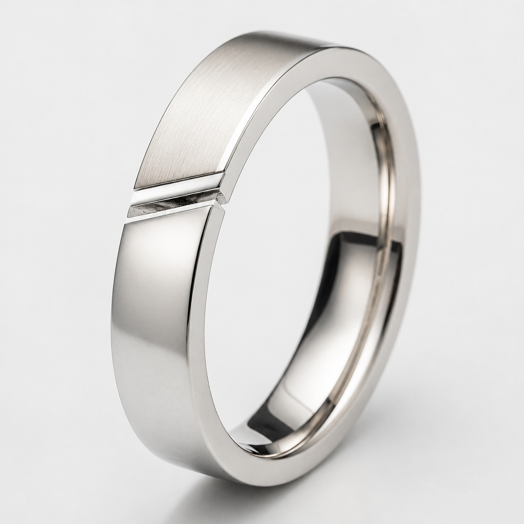 A men's bracelet made of silver. make a ring that has italic split splitting the ring into 1/3 and 2/3
photorealistic jewelry design, A men's bracelet made of silver. make a ring that has italic split splitting the ring into 1/3 and 2/3, modern style, just the design no text