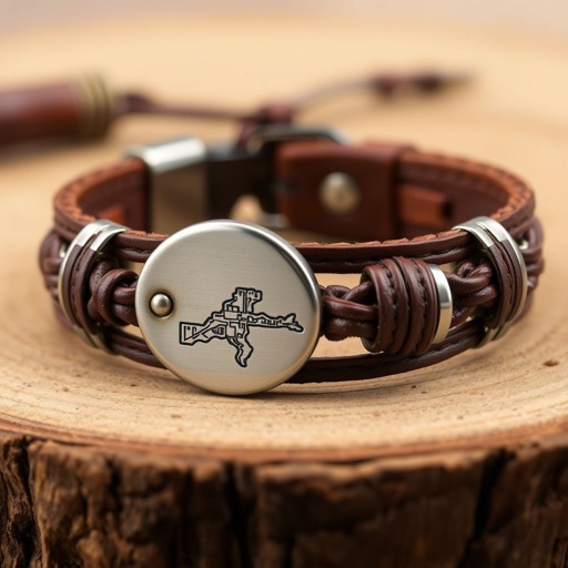 Men’s leather bracelet