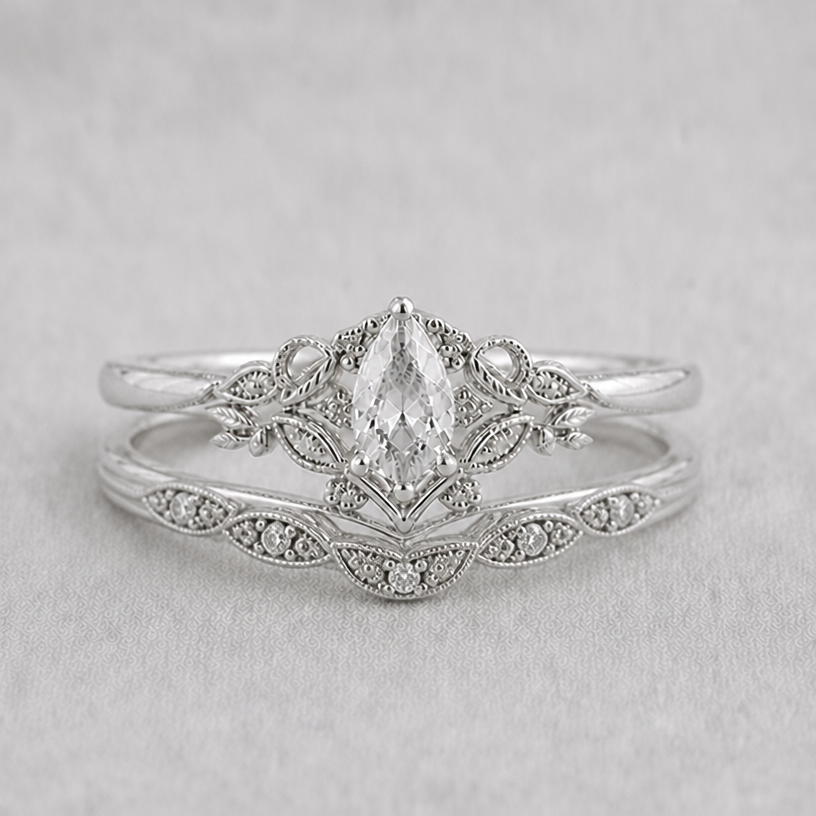 I want leaves and small details as well as small stones on the second ring below the main ring as well, keep all details of the main ring
edit the attached jewelry design with these instructions: I want leaves and small details as well as small stones on the second ring below the main ring as well, keep all details of the main ring. keep it photorealistic, just the design no text