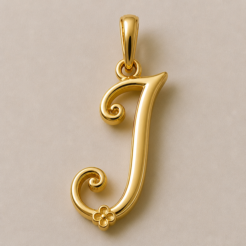 make it just a J
edit the attached jewelry design with these instructions: make it just a J. keep it photorealistic, just the design no text