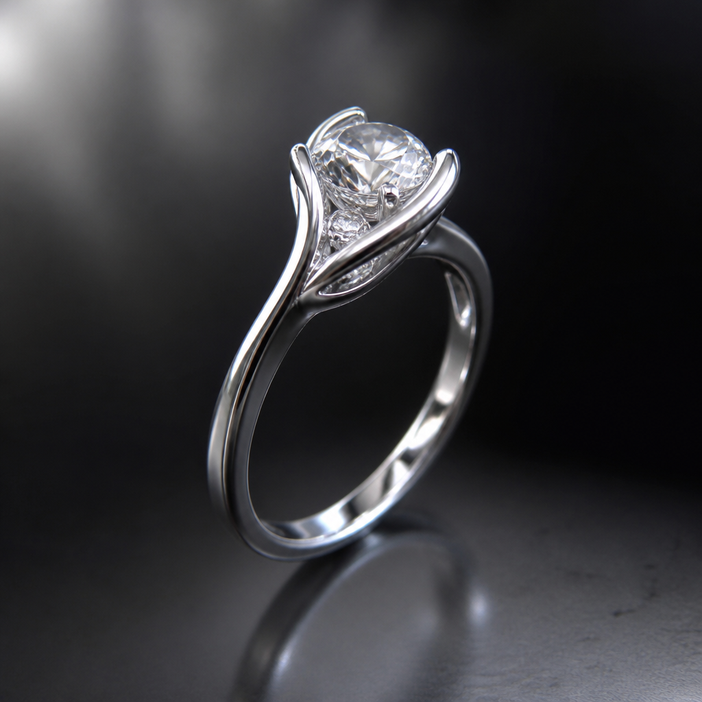 A women's ring. create a video
photorealistic jewelry design, A women's ring. create a video, modern style, just the design no text