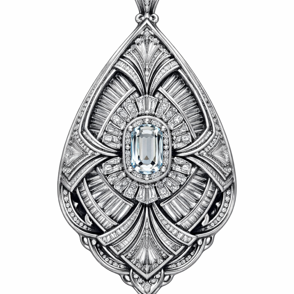 A art deco women's ring made of silver. haz un colgante el relieve en 2d con esta imagen.
A art deco women's ring made of silver. haz un colgante el relieve en 2d con esta imagen., art_deco style