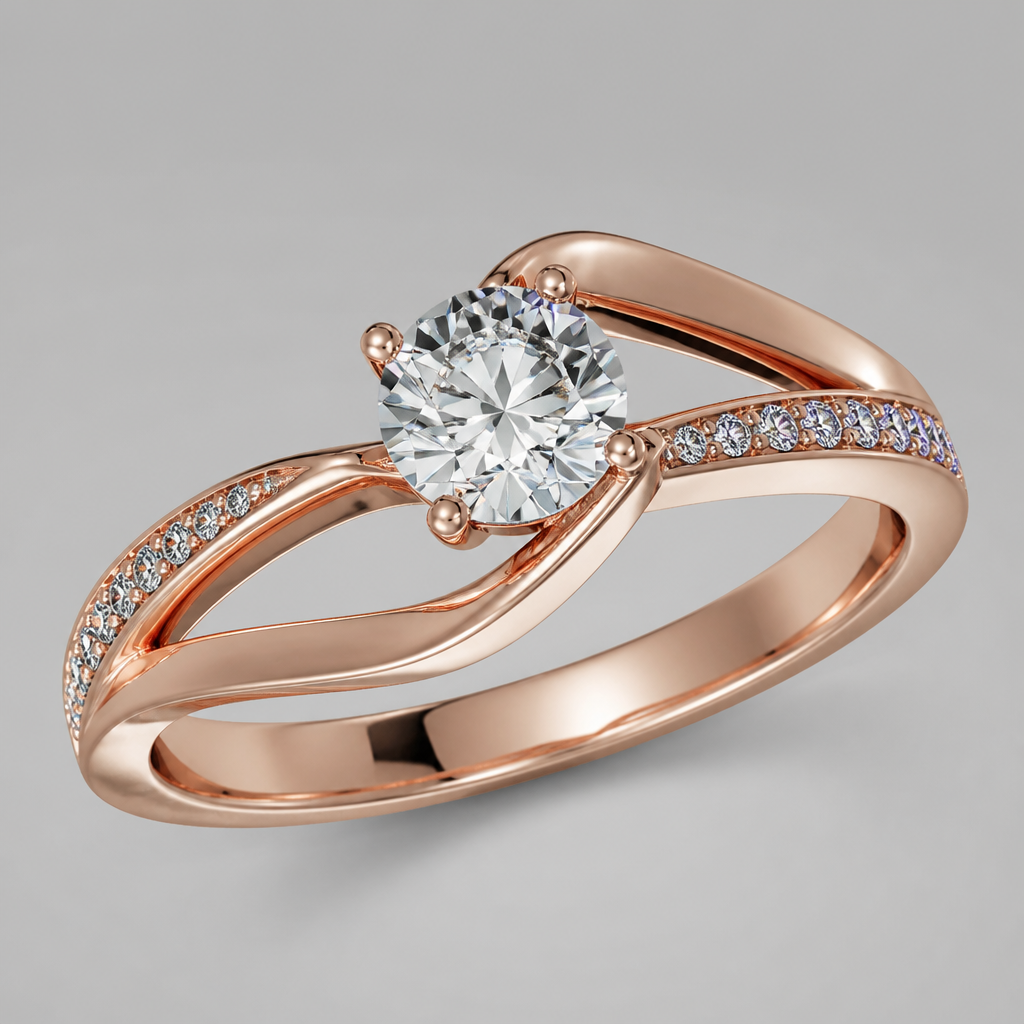 A women's ring
photorealistic jewelry design, A women's ring, modern style, just the design no text