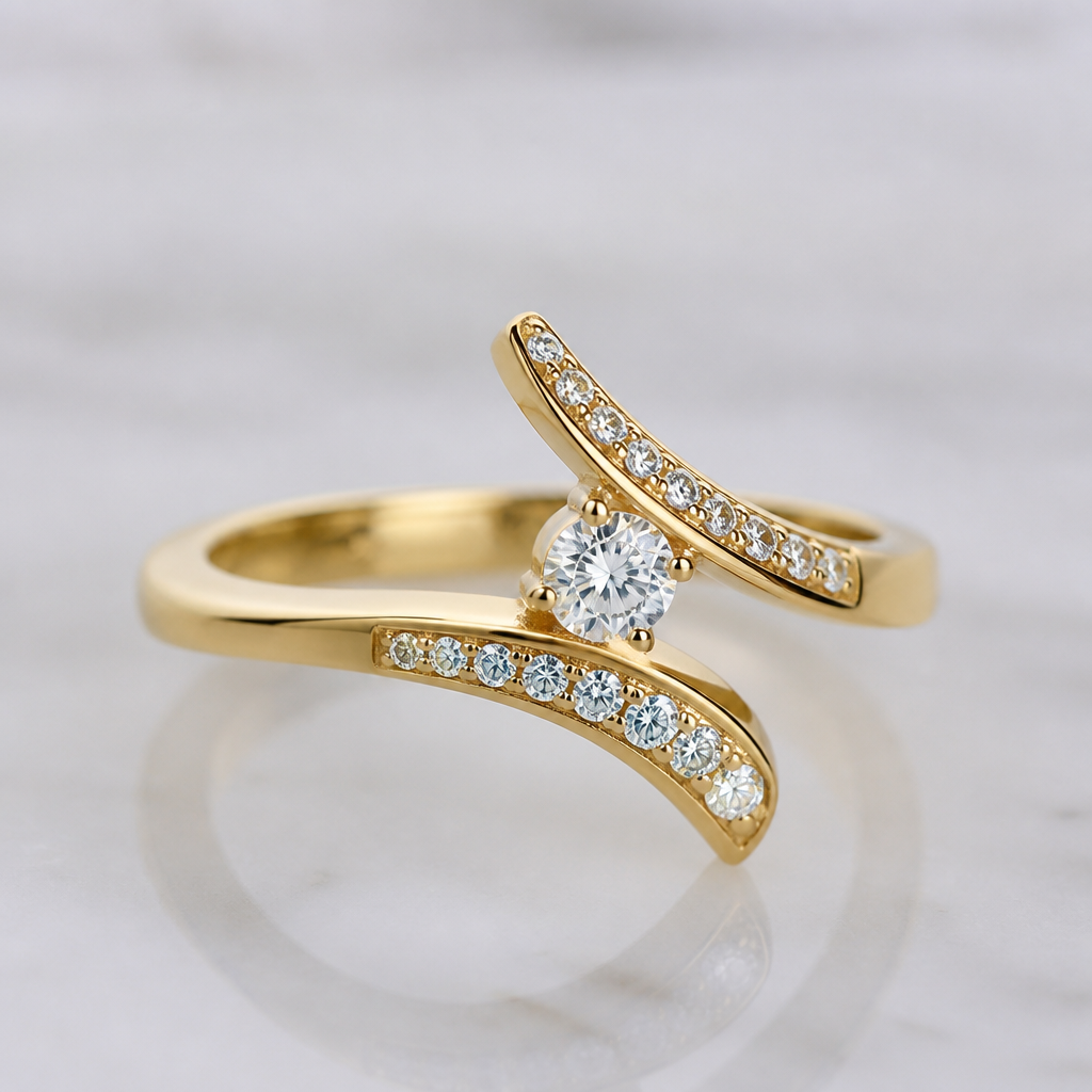 A women's ring with diamond stones
photorealistic jewelry design, A women's ring with diamond stones, modern style, just the design no text