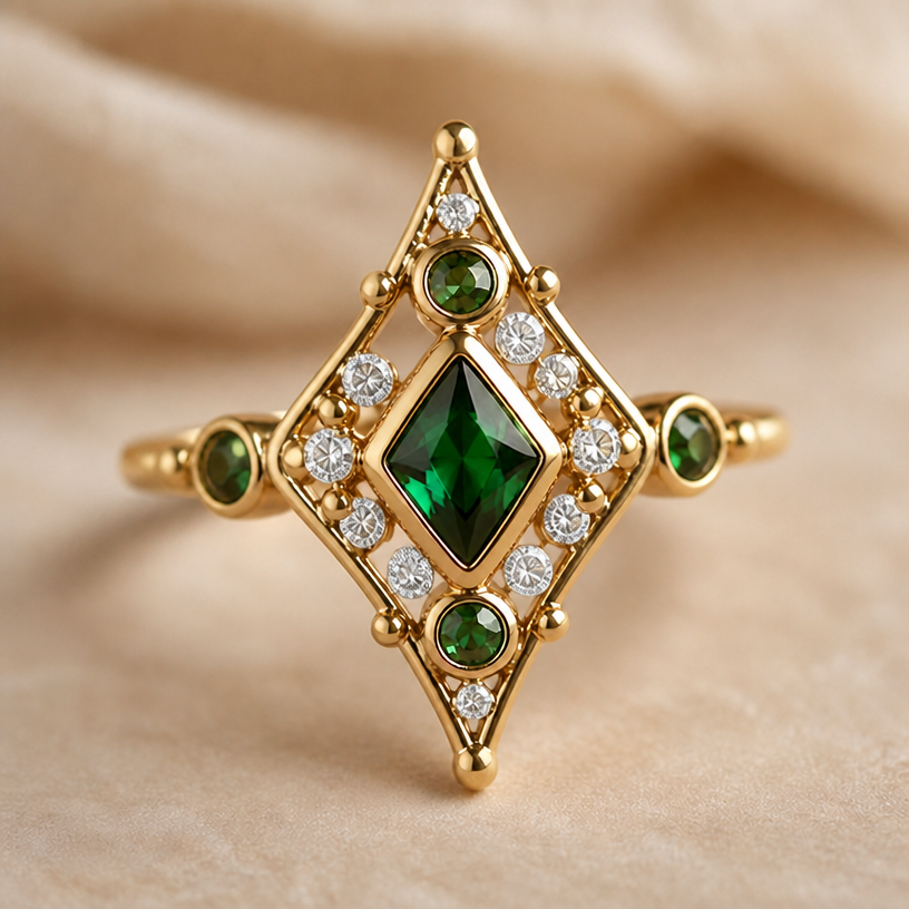 Can you add white diamonds
edit the attached jewelry design with these instructions: Can you add white diamonds. keep it photorealistic, just the design no text