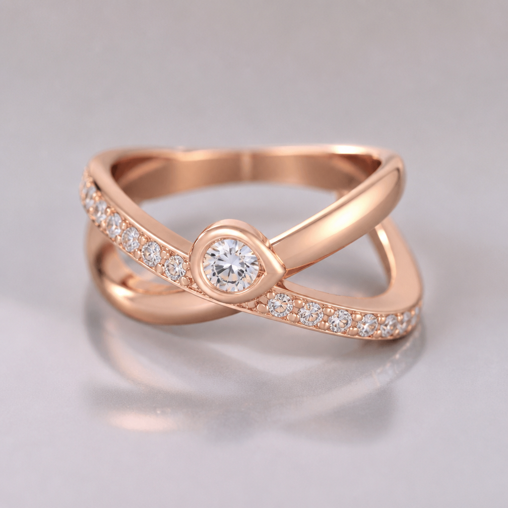 A women's ring
photorealistic jewelry design, A women's ring, modern style, just the design no text