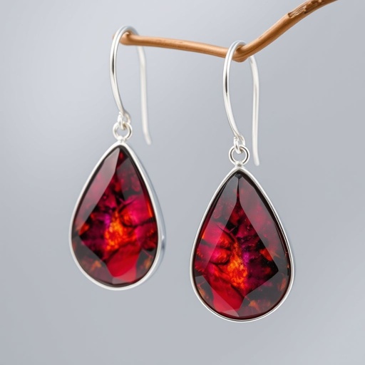Create earrings with Jesper gemstone, minimal silver around gem’s border