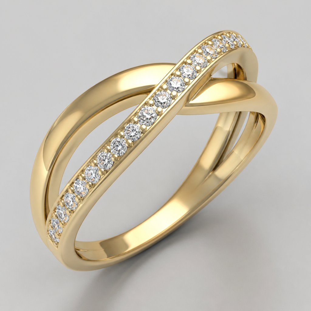 A women's ring
photorealistic jewelry design, A women's ring, modern style, just the design no text