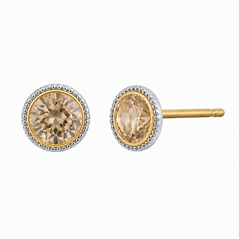 Add yellow gold edge around the diamond
edit the attached jewelry design with these instructions: Add yellow gold edge around the diamond. keep it photorealistic, just the design no text