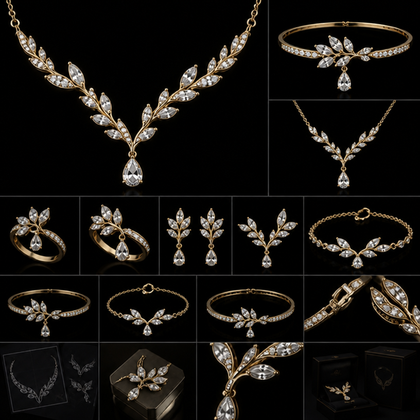 Give me another design
edit the attached jewelry design with these instructions: Give me another design. keep it photorealistic, just the design no text