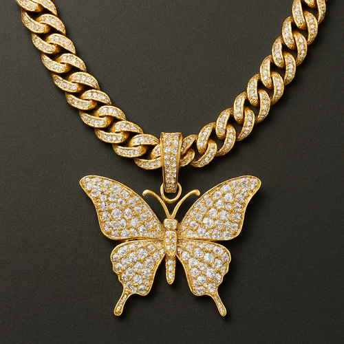Butterfly Cuban chain 