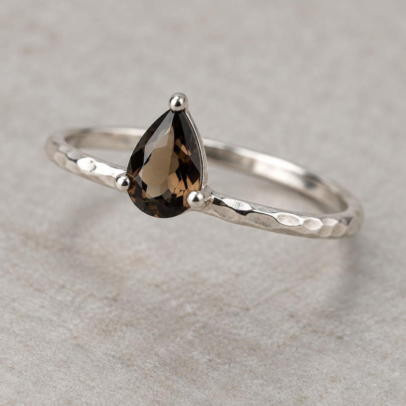 A women's ring made of silver. use the stone above and make me a easily handmade ring no cast
using the attached image as a visual reference, create A women's ring made of silver. use the stone above and make me a easily handmade ring no cast. photorealistic, just the design no text