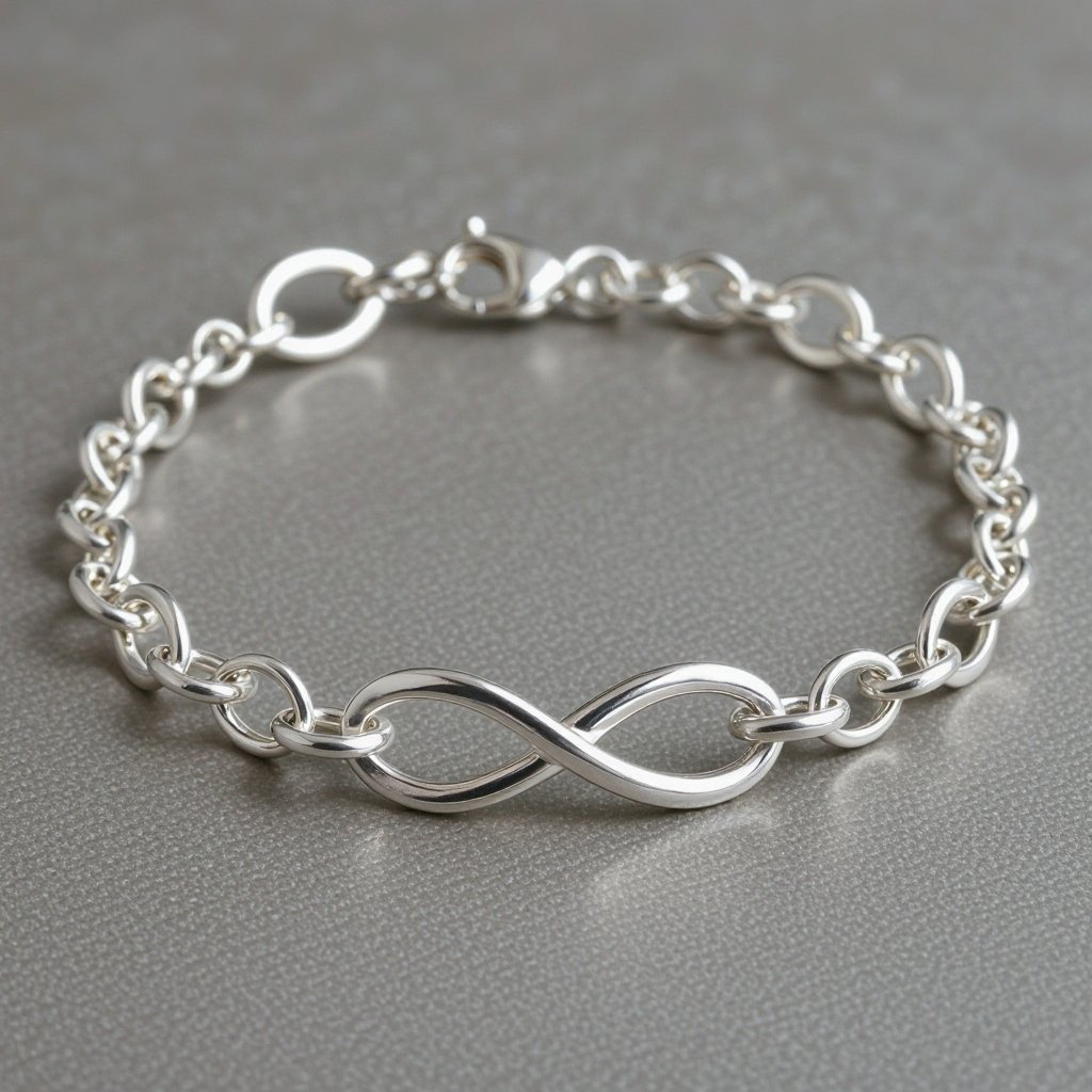 Infinity link bracelet 