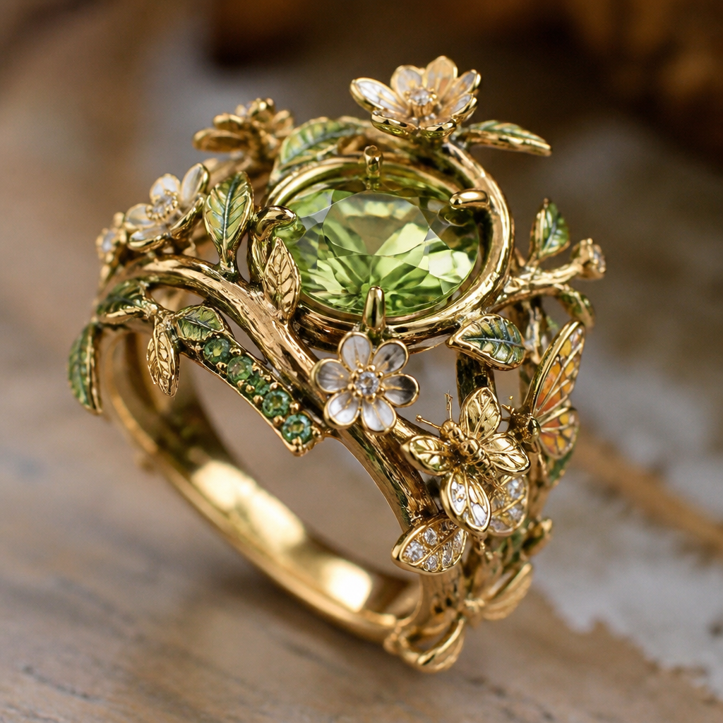 A nature women's ring, highly ornate, intricate and elaborate, richly detailed
photorealistic jewelry design, A nature women's ring, highly ornate, intricate and elaborate, richly detailed, nature_inspired style, just the design no text