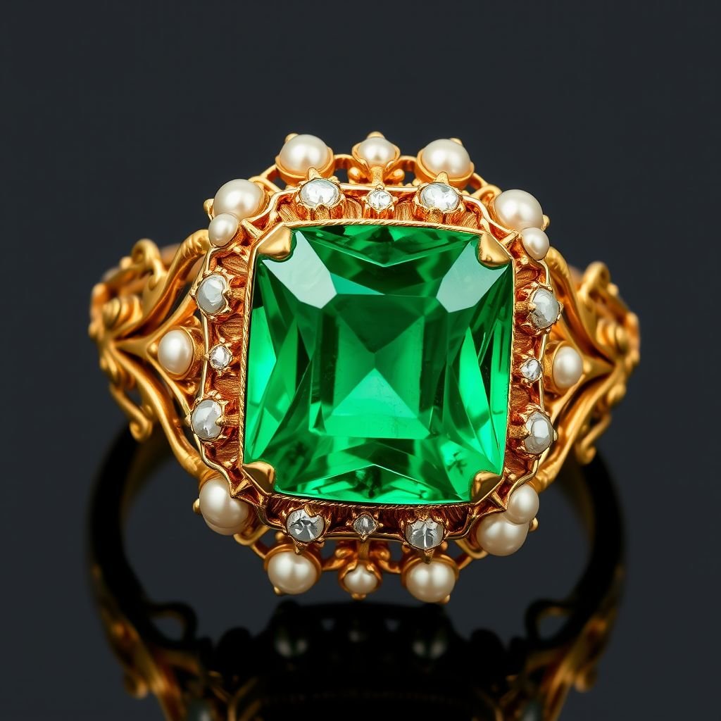 Emerald ring