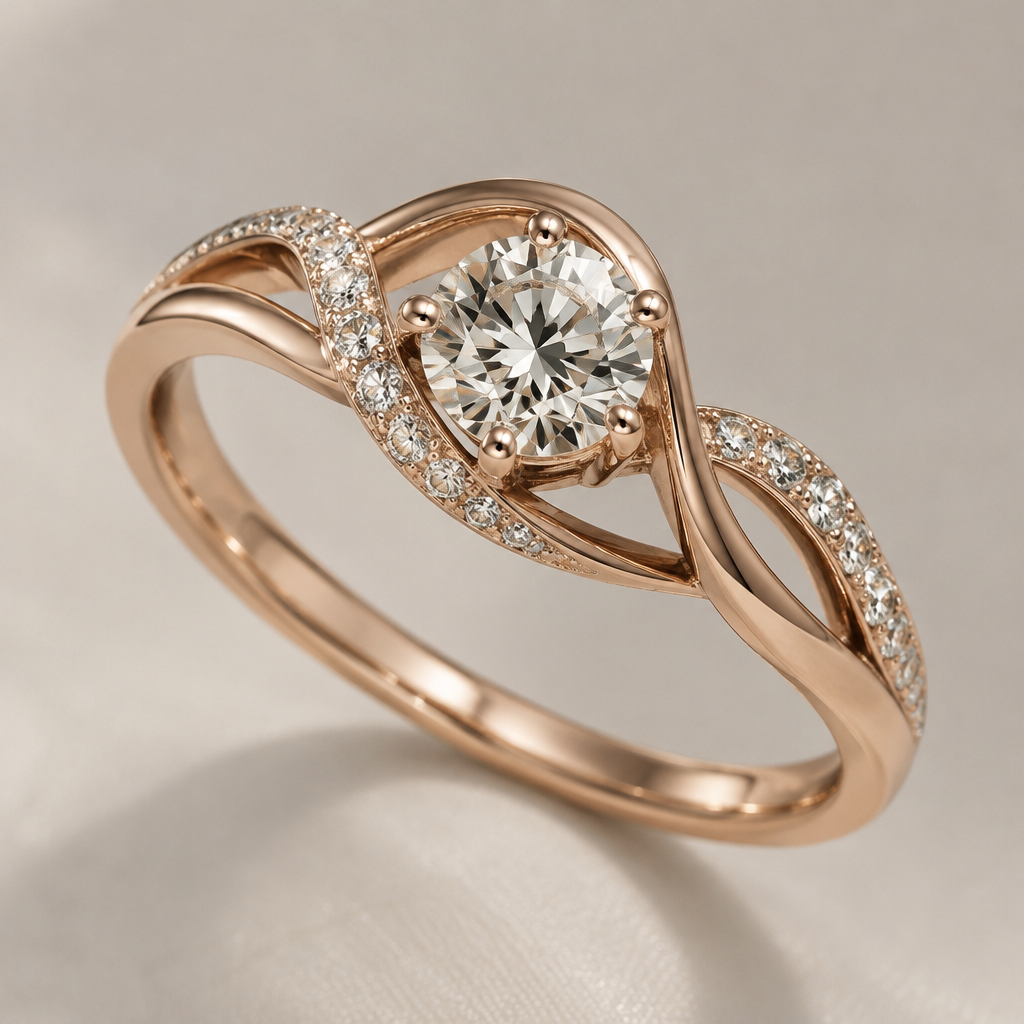 A women's ring
photorealistic jewelry design, A women's ring, modern style, just the design no text