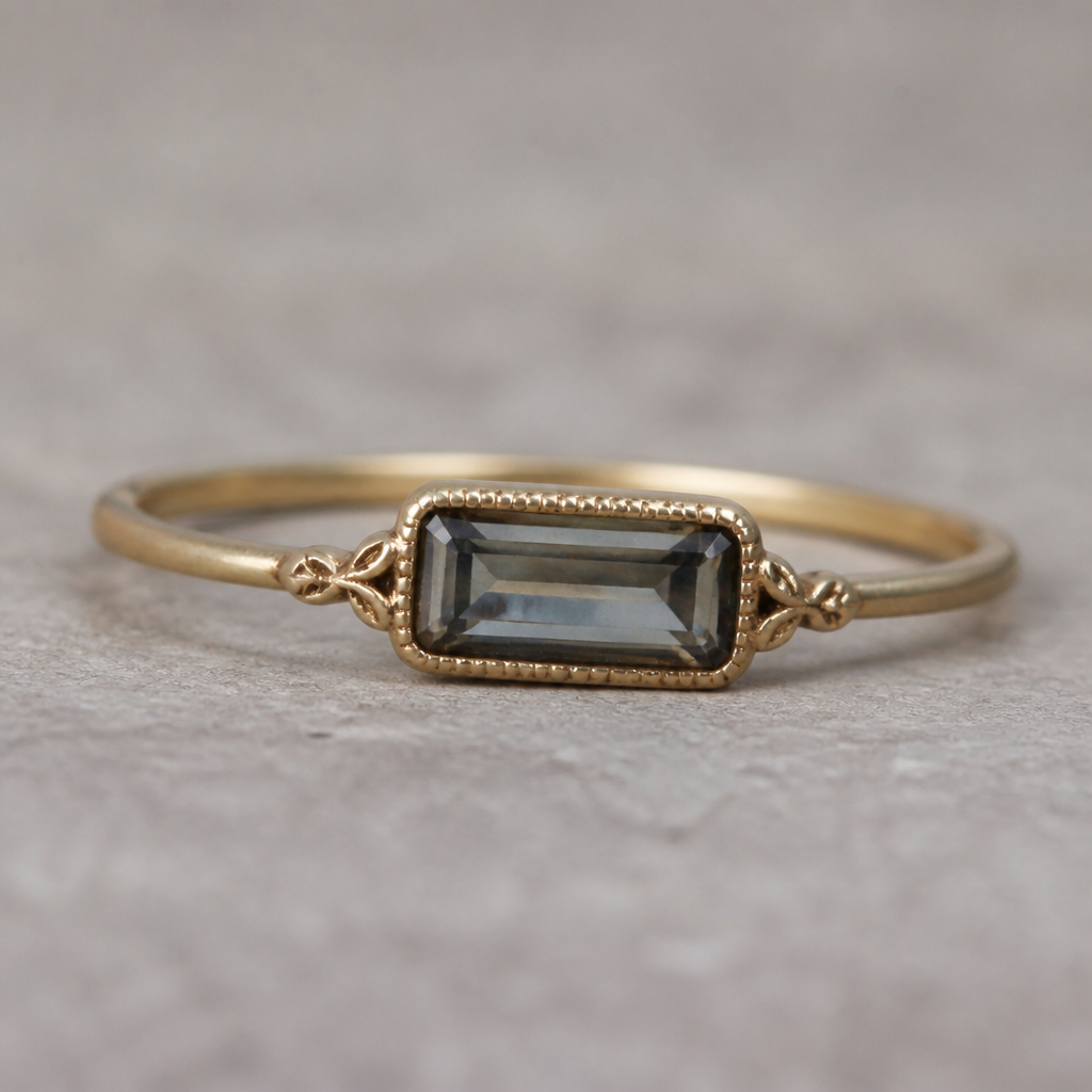Sideways rectangle stone, antique metal, simple, danty
photorealistic jewelry design, Sideways rectangle stone, antique metal, simple, danty, vintage style, just the design no text