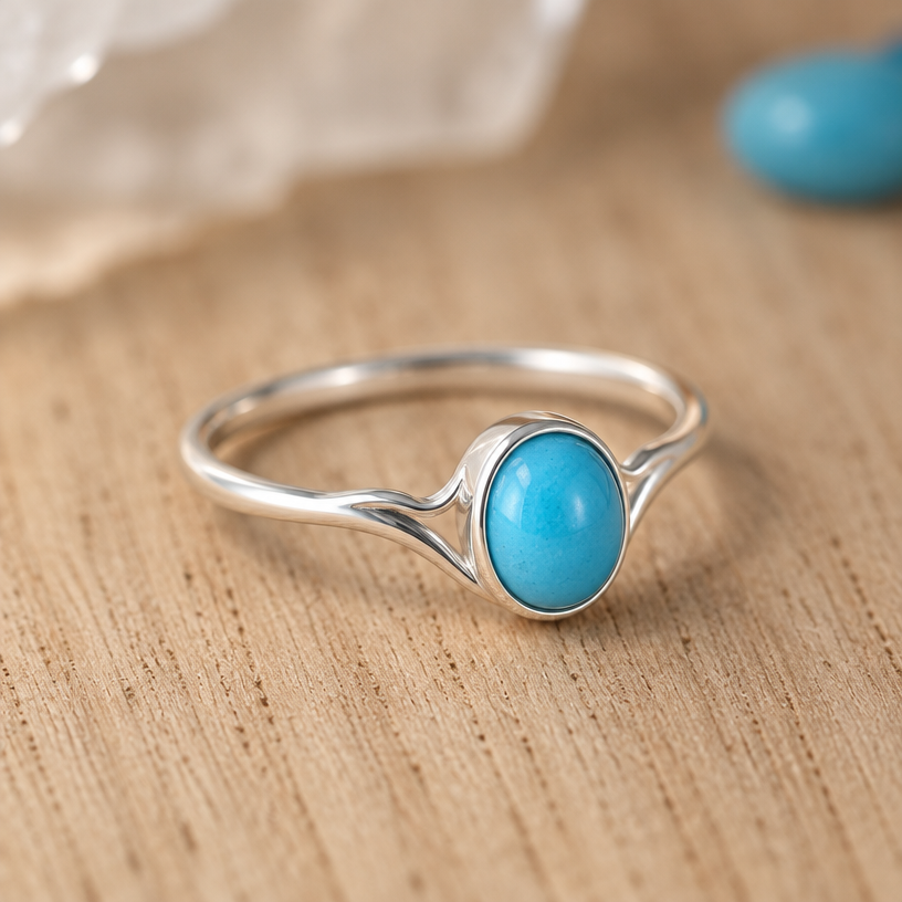 A women's ring made of silver, minimalist, simple and delicate, clean lines. make something whimsical with this stone thats easily handmade. like its from a fairy tale only one single stone. with a bezel that holds the stone securely. no engraving
using the attached image as a visual reference, create A women's ring made of silver, minimalist, simple and delicate, clean lines. make something whimsical with this stone thats easily handmade. like its from a fairy tale only one single stone. with a bezel that holds the stone securely. no engraving. photorealistic, just the design no text