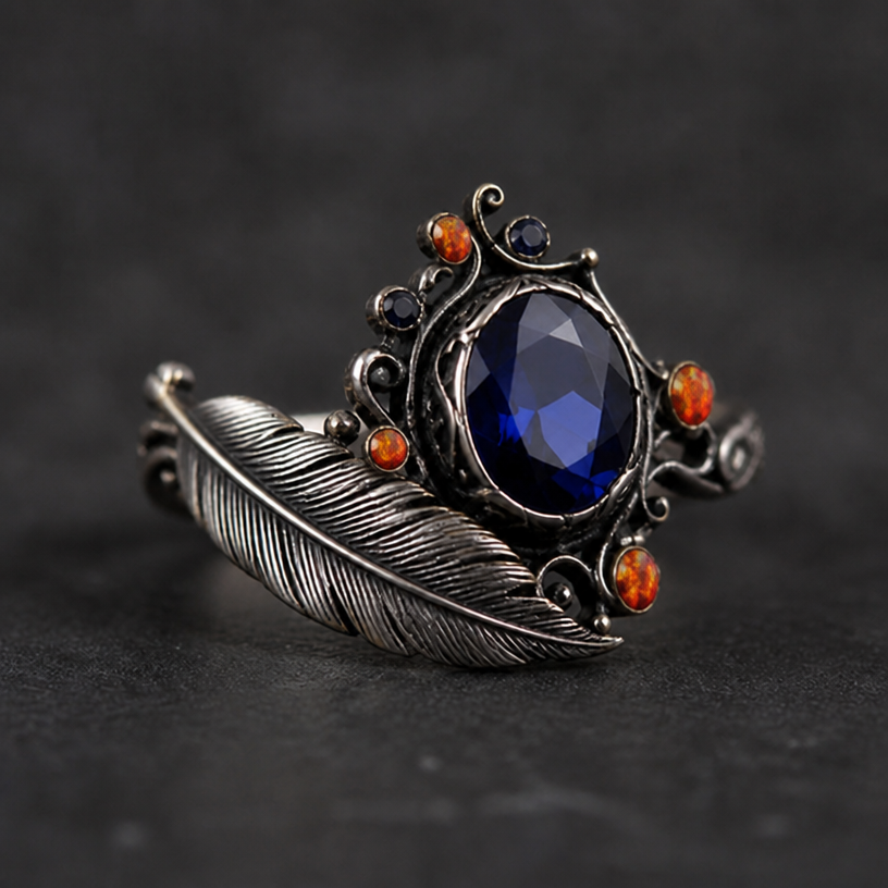Add fire opal
edit the attached jewelry design with these instructions: Add fire opal. keep it photorealistic, just the design no text