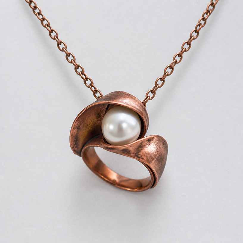 Make it a necklace
edit the attached jewelry design with these instructions: Make it a necklace. keep it photorealistic, just the design no text