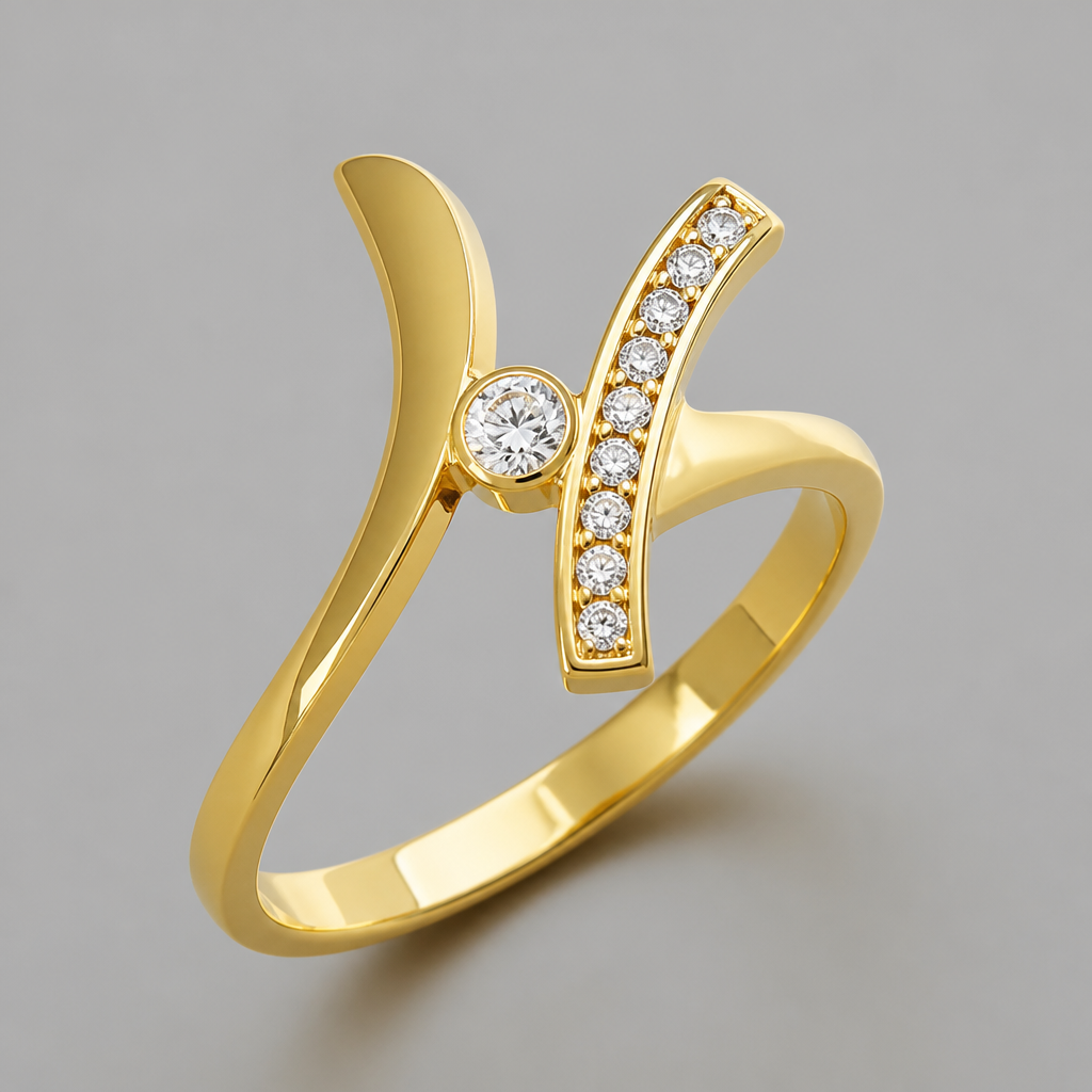 A women's ring
photorealistic jewelry design, A women's ring, modern style, just the design no text