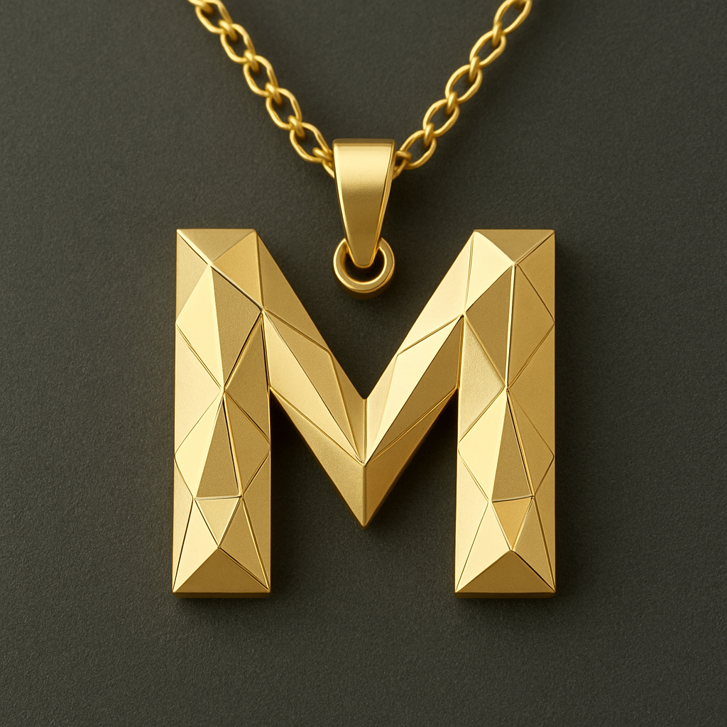 M pendant 