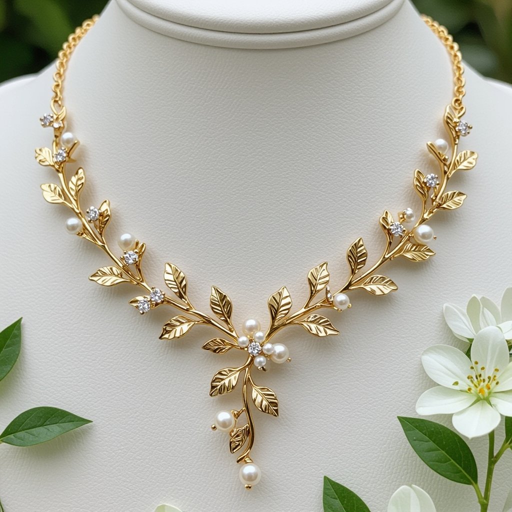 Necklace  nature inspired 