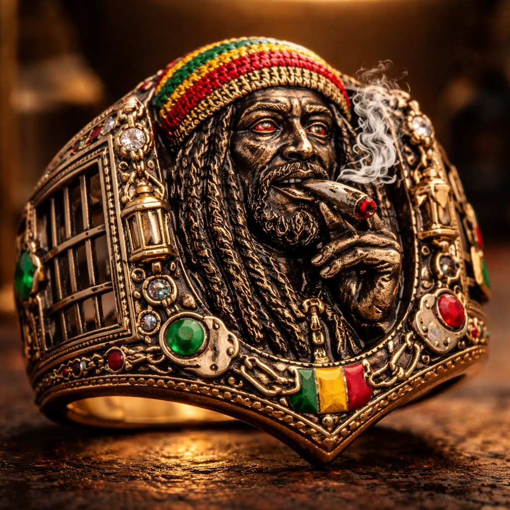 Room Soudan prison rasta man joint Ring south