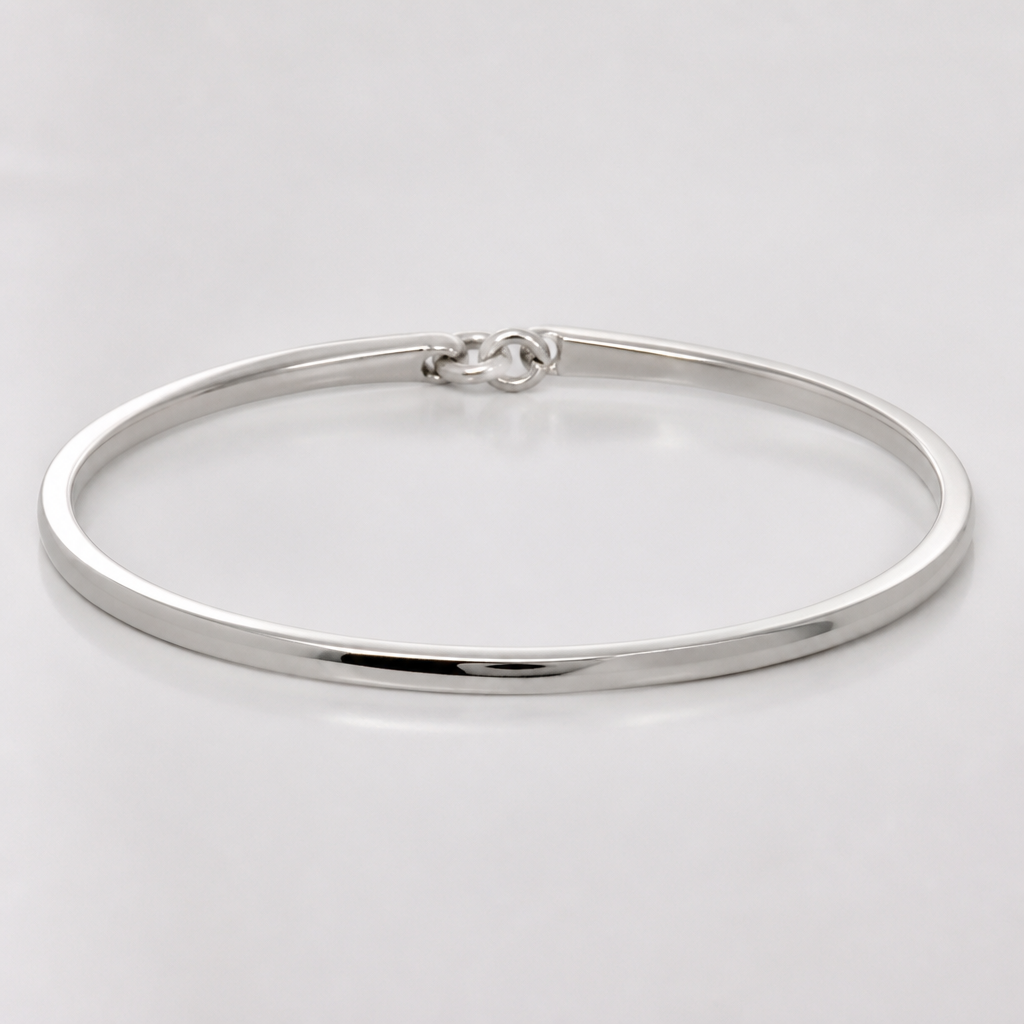 A women's bracelet made of silver, minimalist, simple and delicate, clean lines. a 1mm*4mm wire bracelet
photorealistic jewelry design, A women's bracelet made of silver, minimalist, simple and delicate, clean lines. a 1mm*4mm wire bracelet, modern style, just the design no text
