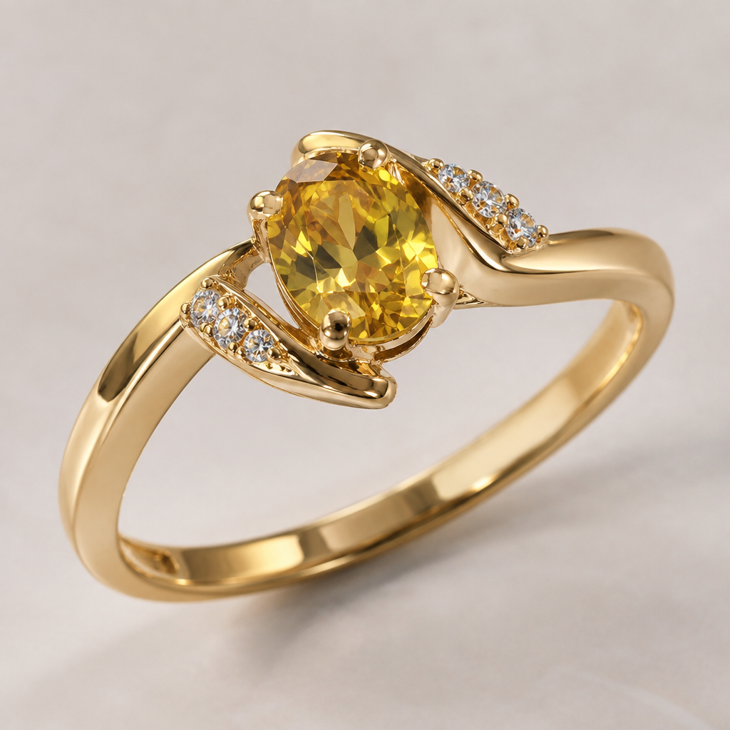 A women's ring with sapphire stones suitable for daily wear. yellow sapphire
photorealistic jewelry design, A women's ring with sapphire stones suitable for daily wear. yellow sapphire, modern style, just the design no text