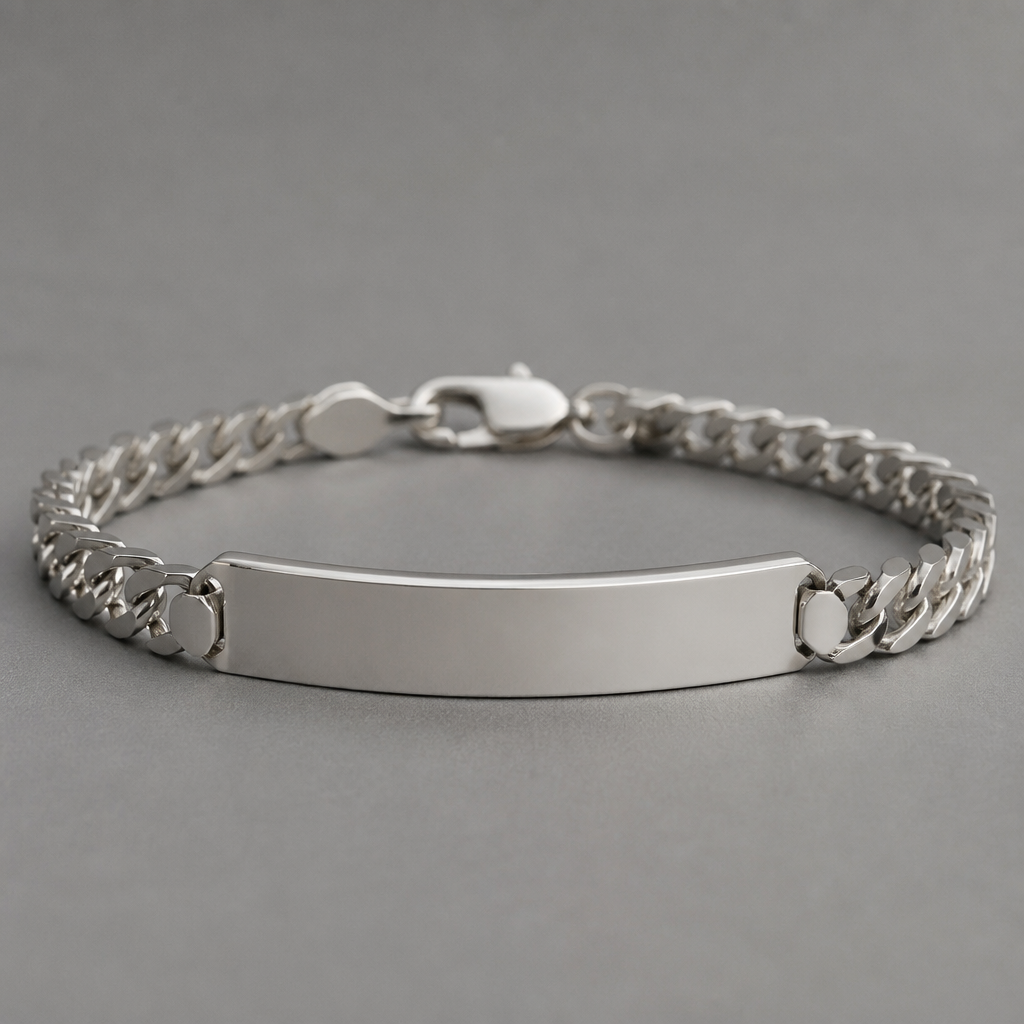 Un bracelet en argent avec le nom Nabé21c’est pour mon gars mais ne met pas le de symbole juste le nom Nabé21
photorealistic jewelry design, Un bracelet en argent avec le nom Nabé21c’est pour mon gars mais ne met pas le de symbole juste le nom Nabé21, just the design no text