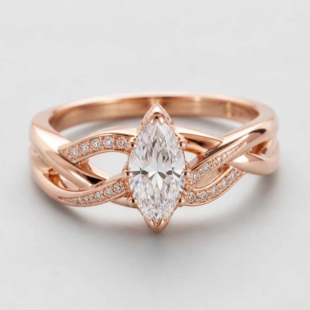 A women's ring
photorealistic jewelry design, A women's ring, modern style, just the design no text